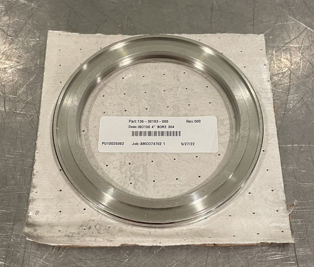 ISO100 4” Bore 304 Short Weld Flange Tube 136-30193-000 NEW! FREE SHIPPING!