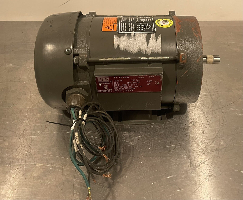 Weg B56CEX Motor 0.50HP 1755 RPM NEW! FREE SHIPPING!
