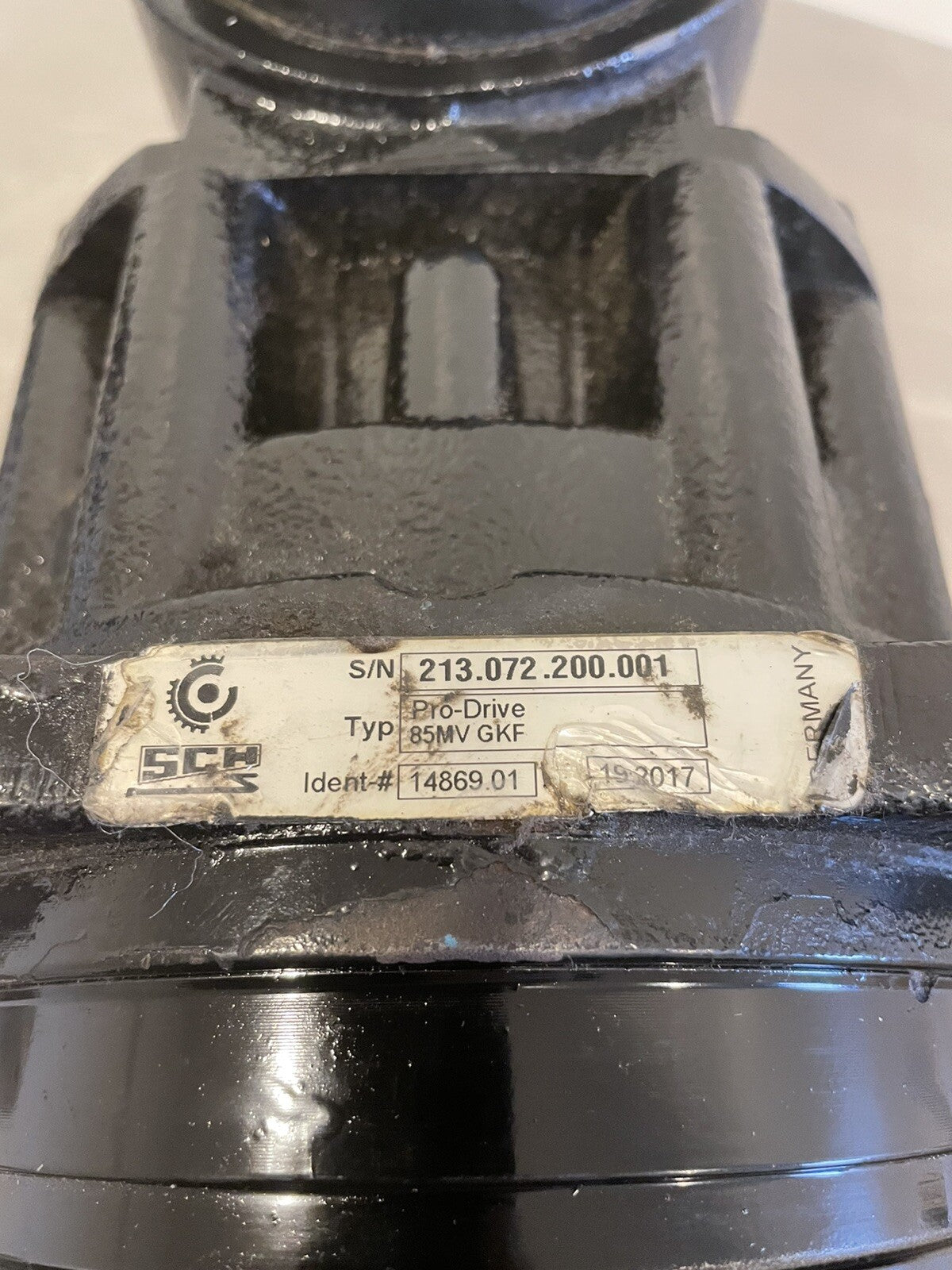 SCH Pro-Drive 85MV GKF Planetary Knife Drive 14869.01 NEW! FREE SHIPPING!
