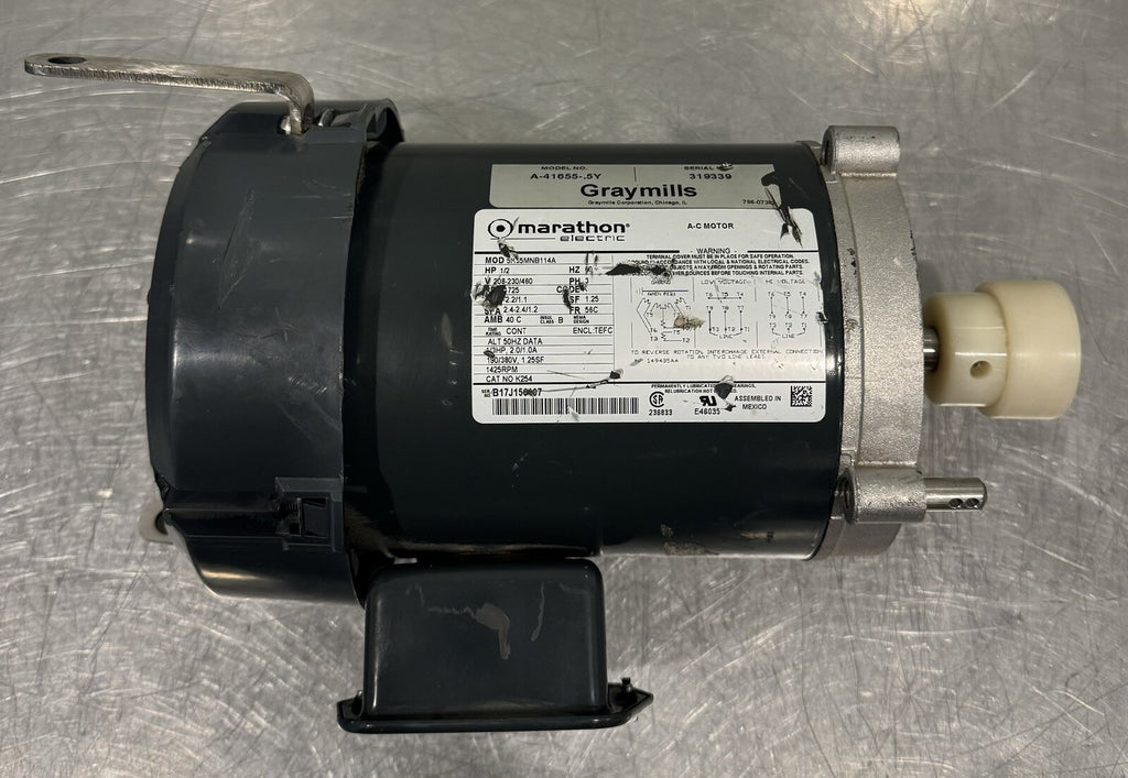 Marathon 5K35MNB114A Motor 1/2HP 208-230/460V K254 NEW! FREE SHIPPING!