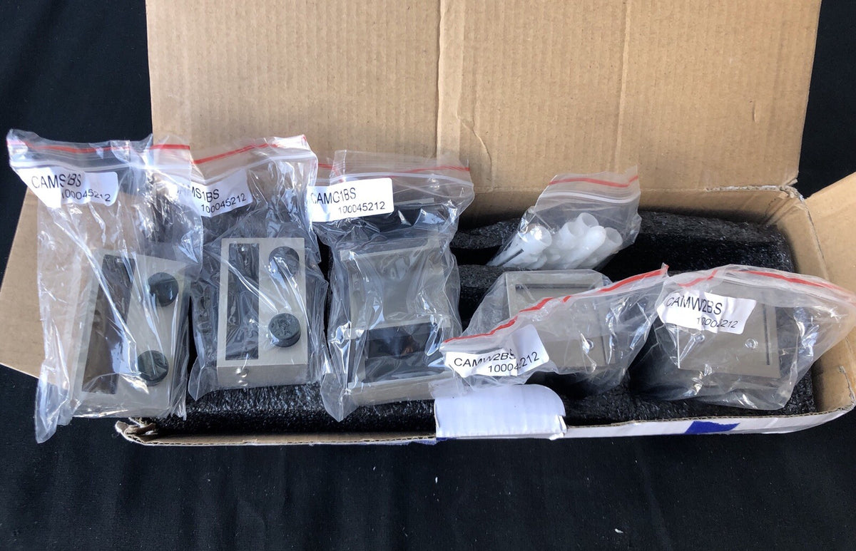 CR Laurence Track System Brushed Nickel CAMW2BS (2) CAMS1BS (2) CAMG1BS (1) NEW!