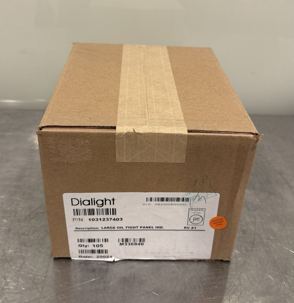 Dialight 1031237403 Lens Cap Large Oil Tight Panel Cover 103-1237-403 NEW!