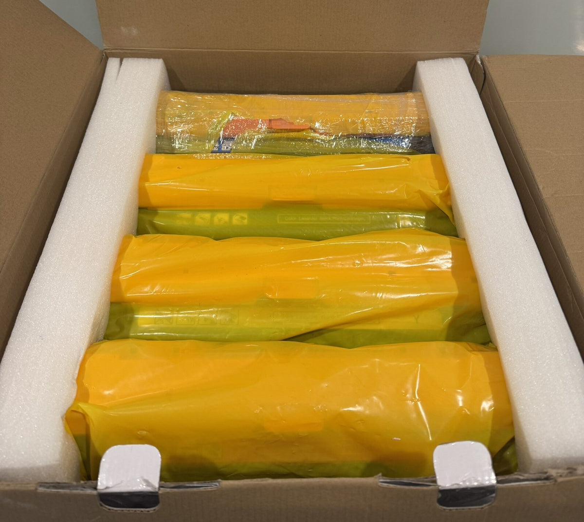 CE340A Printer Ink 4 PACK High Yield Black Yellow Cyan Magenta NEW IN BOX!