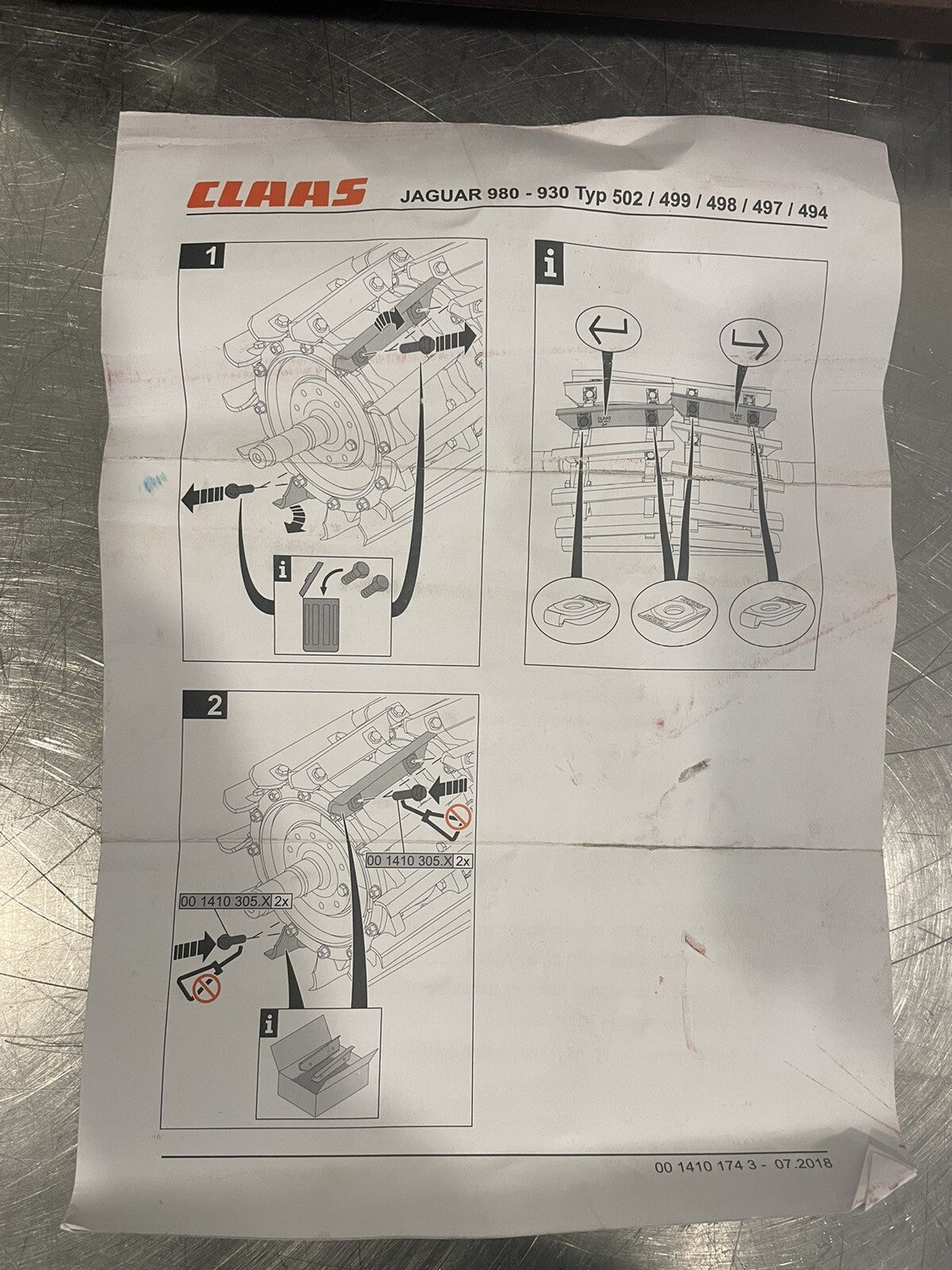 Claas 0026387010 Kit ASSY NEW IN BOX! FREE SHIPPING!