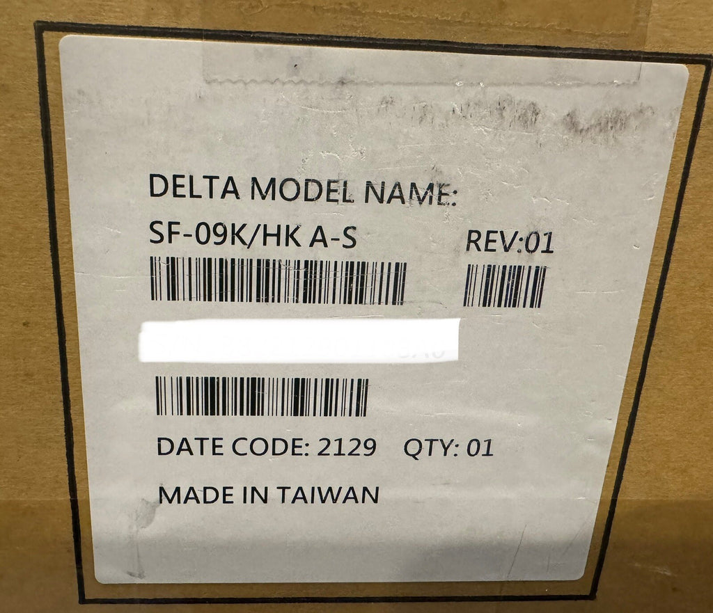 Delta SF-09K/HK A-S Power Distribution Unit 1PH 200-240V NEW! FREE SHIPPING!