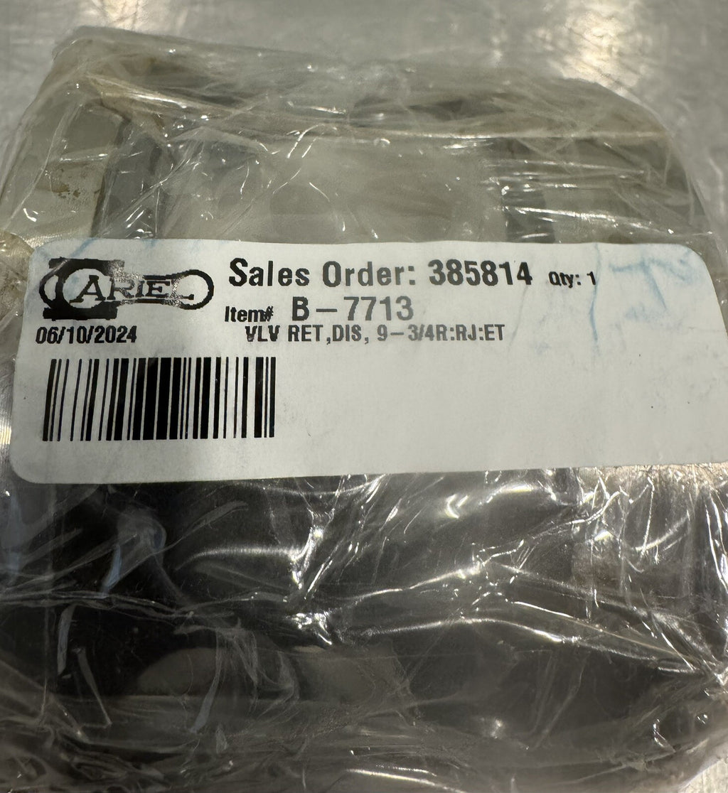 Ariel Compressor B-7713 Valve Discharge Return 9-3/4R NEW! FREE SHIPPING!