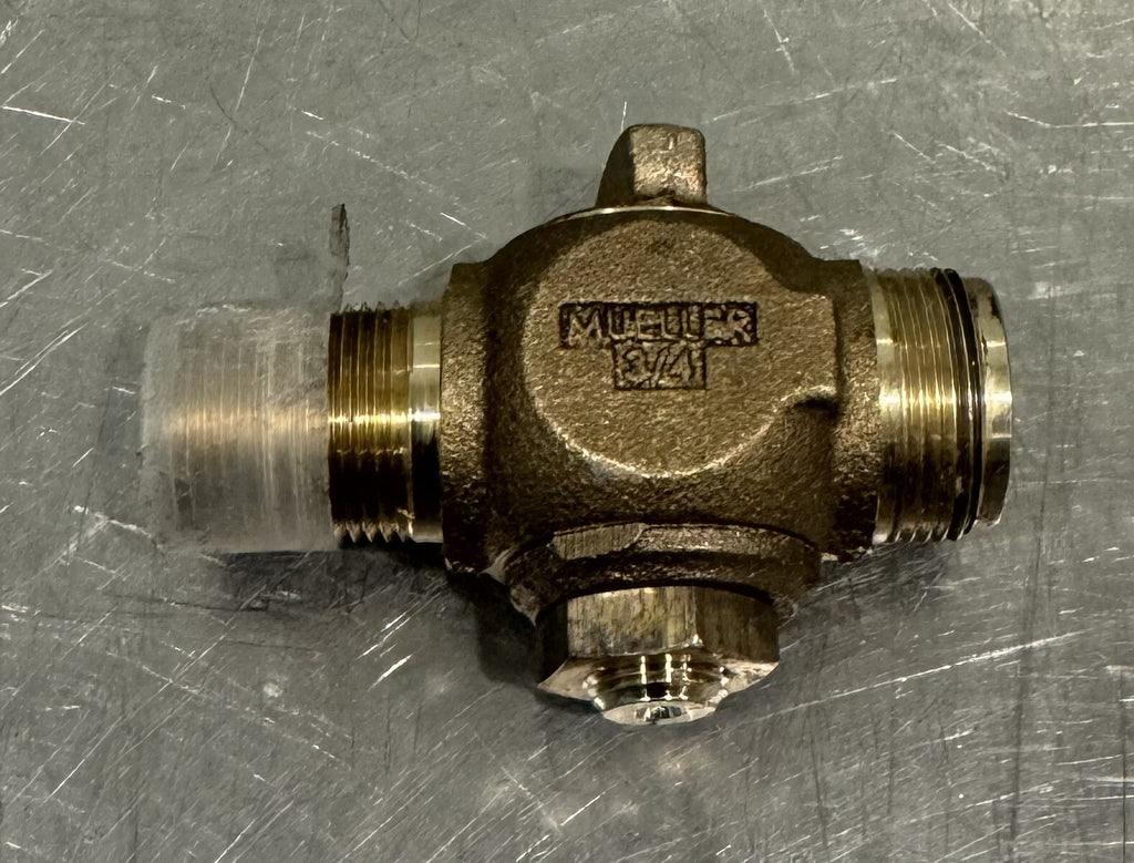 Mueller 3/4” Brass Ball Valve Stop Shut Off NEW! FREE SHIPPING!