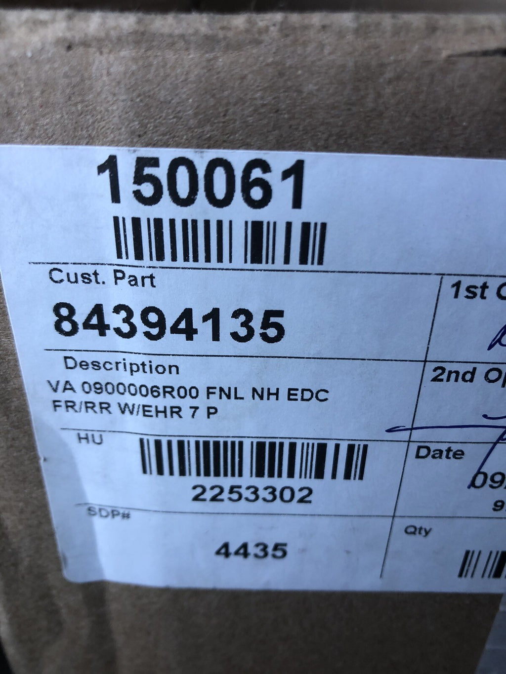CNH 84394135 Tractor Control Panel New Holland T6 T7 NEW! FREE SHIPPING!!