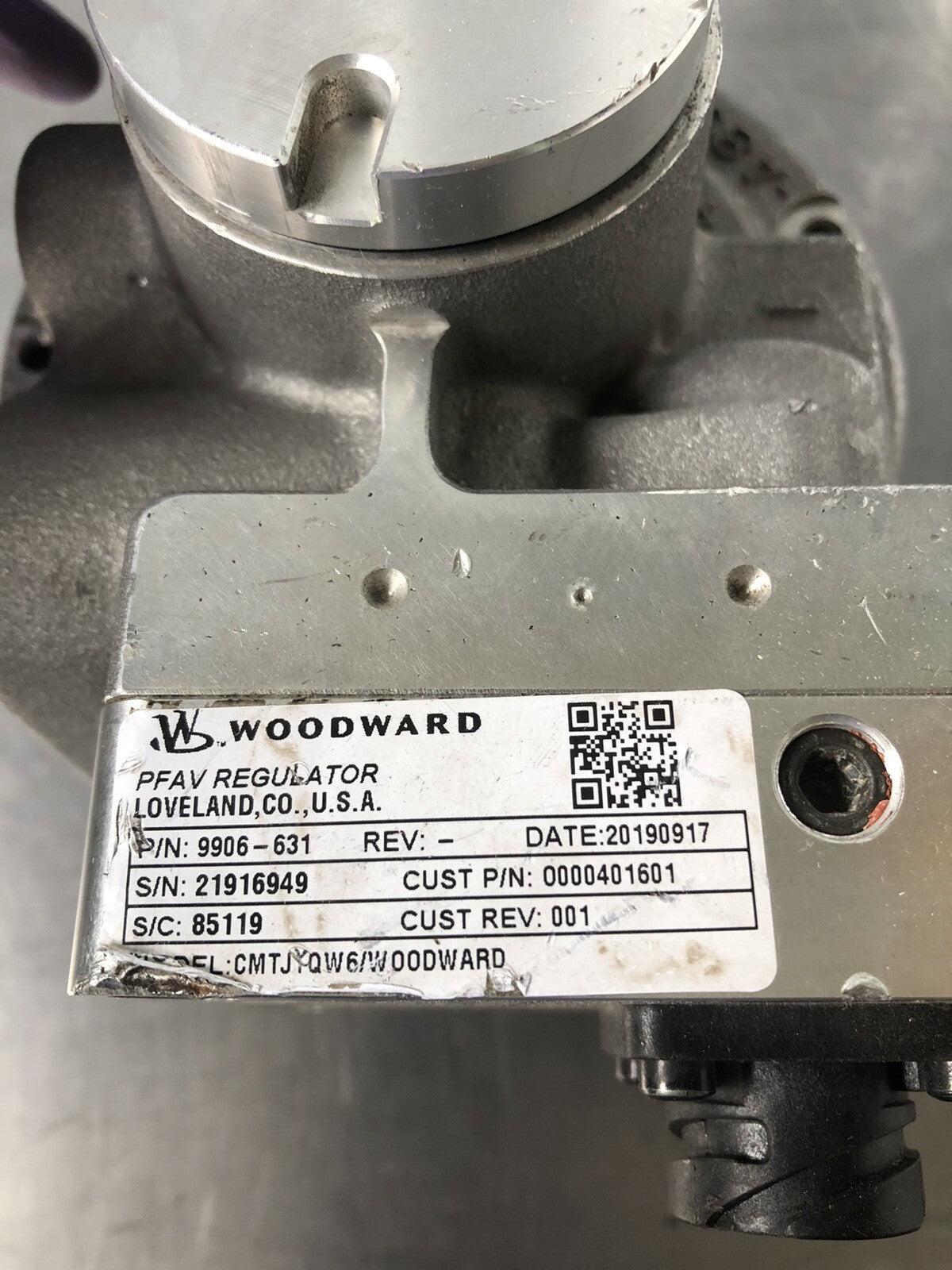 Woodward 5233-1089 Valve Gas NEW!! FREE SHIPPING!!