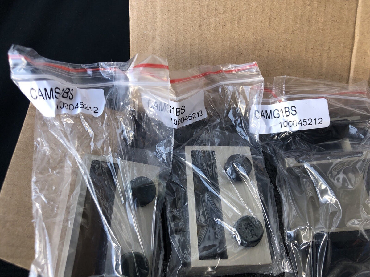 CR Laurence Track System Brushed Nickel CAMW2BS (2) CAMS1BS (2) CAMG1BS (1) NEW!