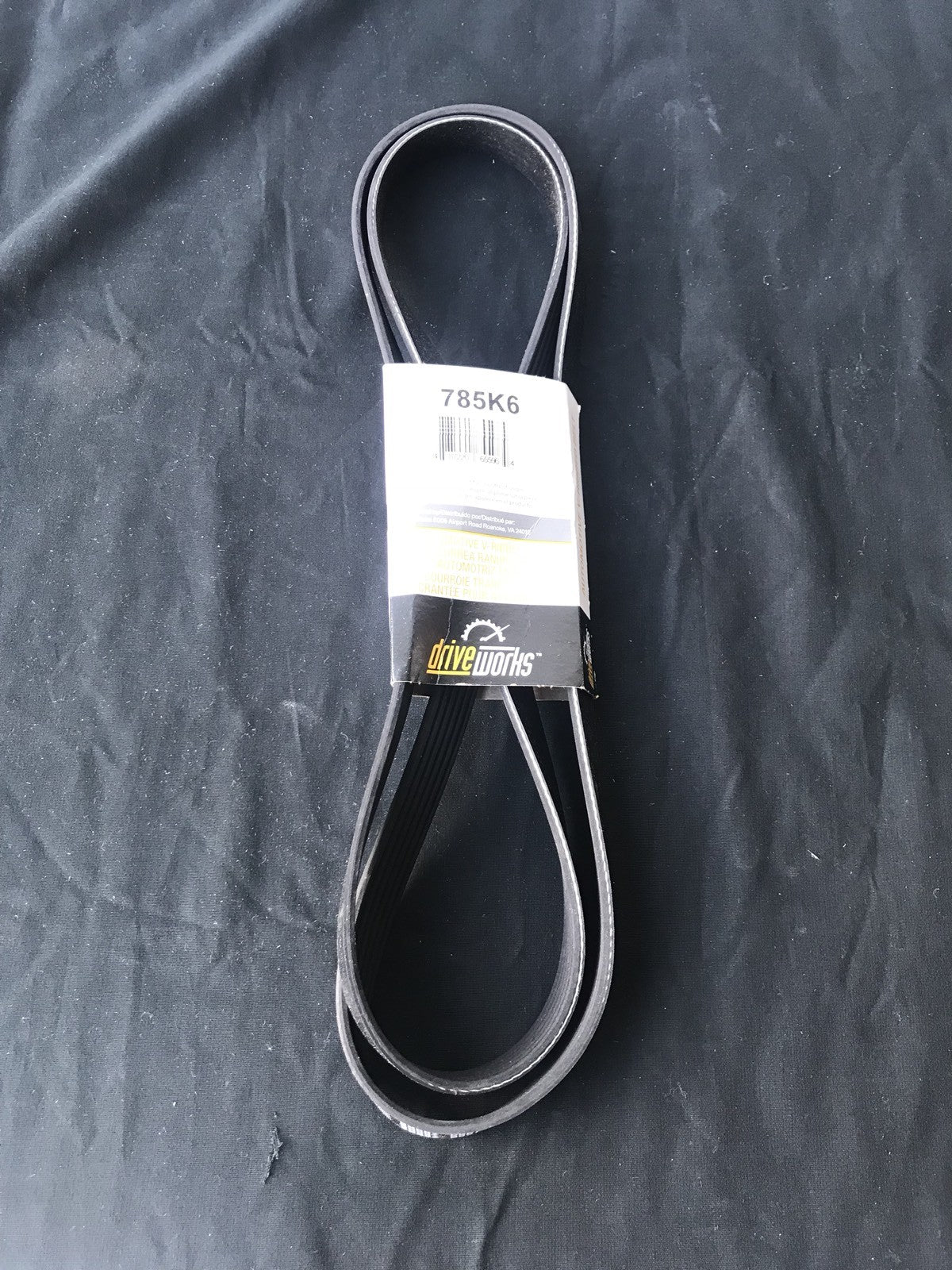 Drive Works 785K6 Automotive V-Ribbed Belt NEW