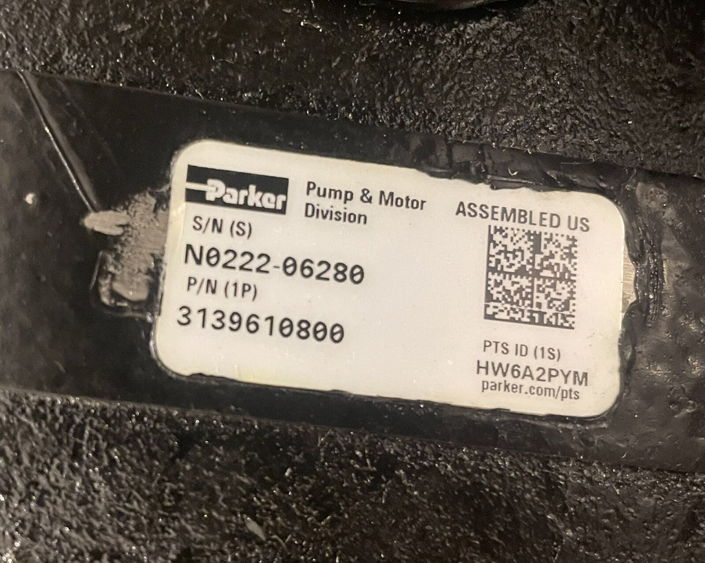 Parker 3139610800 Hydraulic Gear Pump Damaged NEW! FREE SHIPPING!