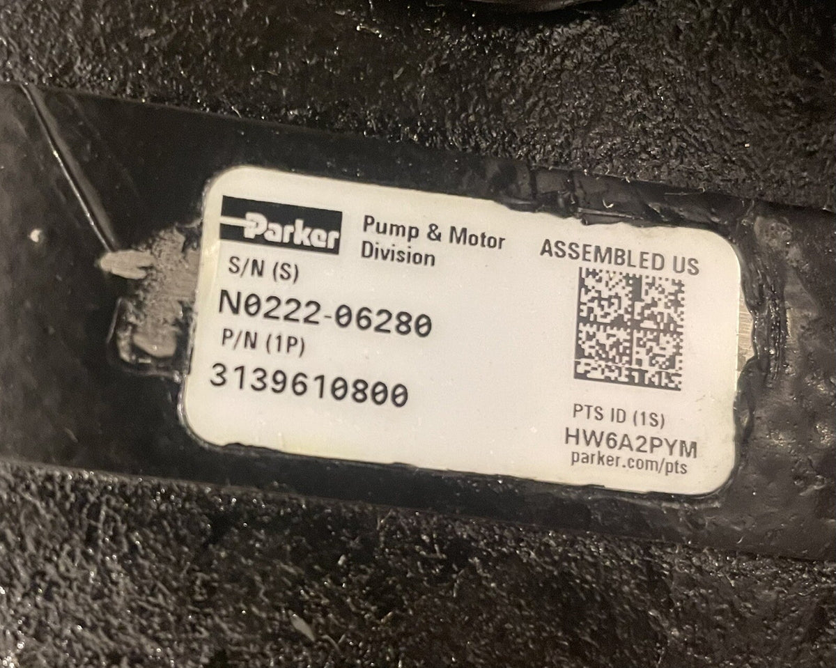 Parker 3139610800 Hydraulic Gear Pump Damaged NEW! FREE SHIPPING!