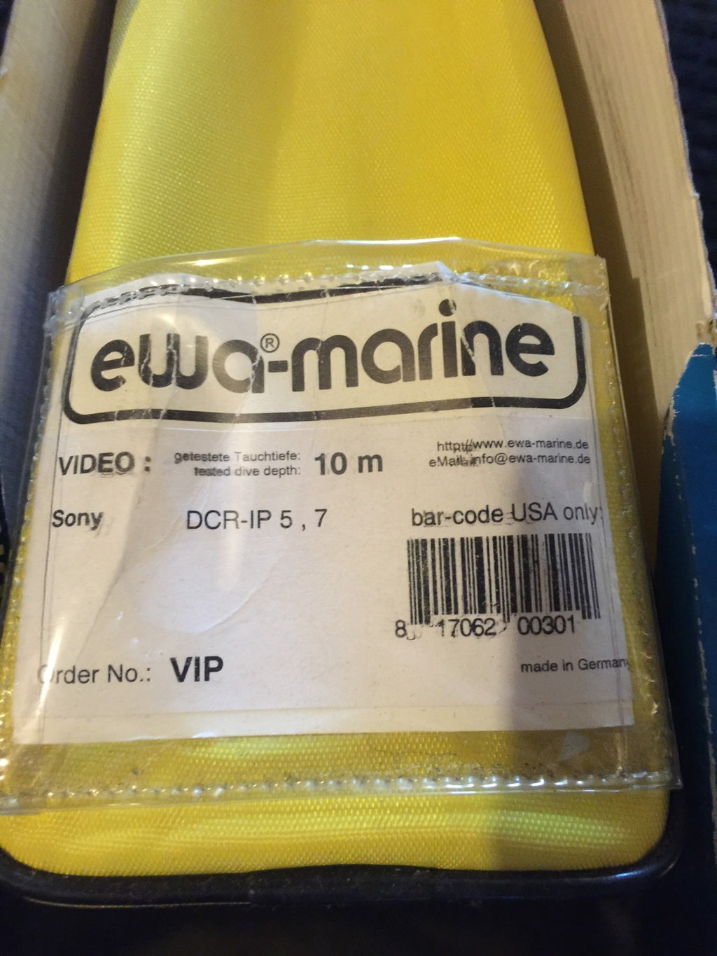 Ewa-Marine VIP Underwater Camera Housing For Sony IP 5, IP 7. + Other Camcorders