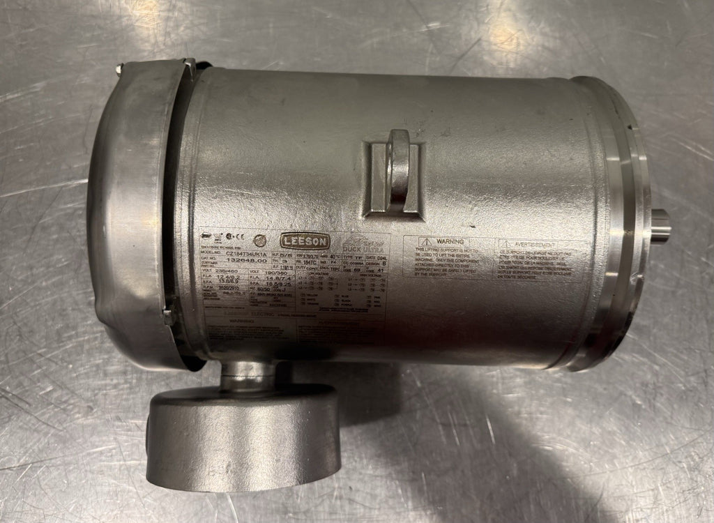 Leeson 132648.00 Motor 5HP 230/460V 3520/2910 RPM NEW! FREE SHIPPING!