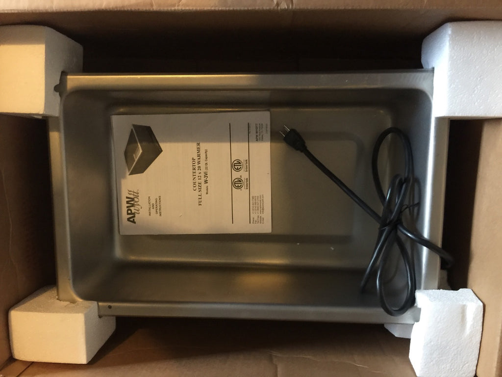 APW Wyott W-3VI Warmer 120V 12" X 20" 21874000 NEW