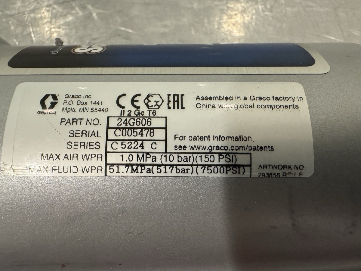 Graco 24G606 Air Powered Grease Pump LD Series 50:1 NEW! FREE SHIPPING!