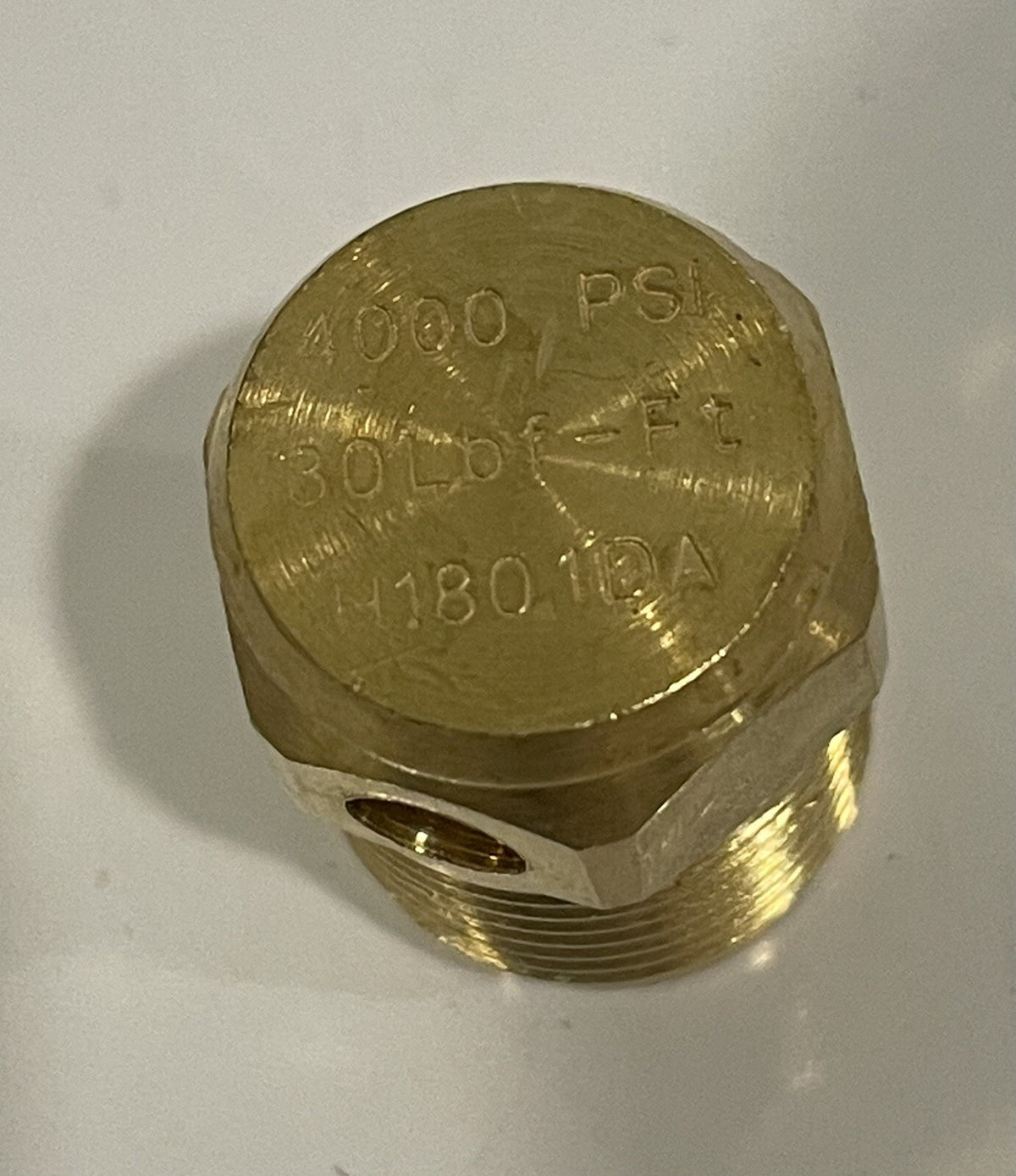 4000 PSI 30 LBF Cylinder Pressure Relief Device Plug H1801DA NEW! FREE SHIPPING!