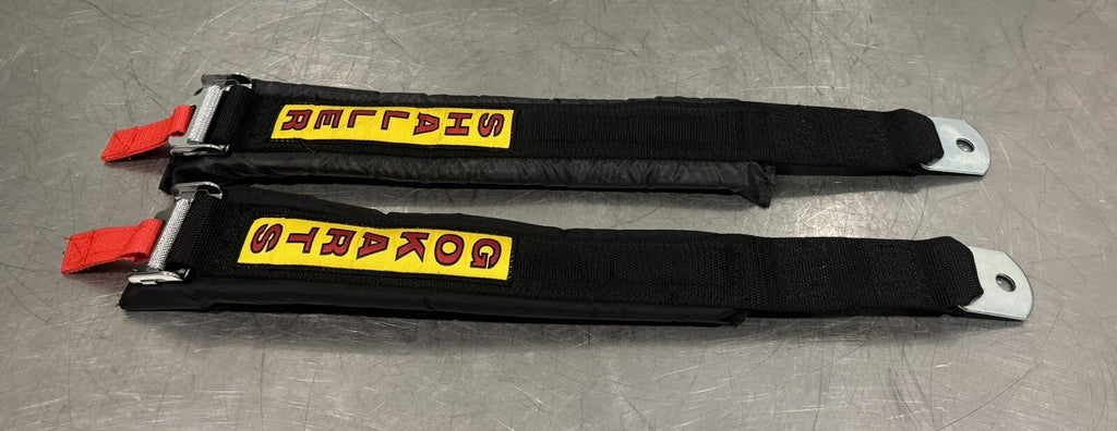 DJ Safety Go Kart Straps Set of 2 NEW! FREE SHIPPING!