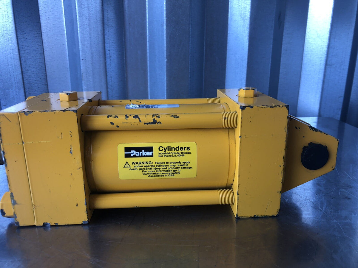 Parker 3.25BB2HKTS14A4.000 Pneumatic Cylinder 3000 PSI 3.25 Bore 1H000196019 NEW