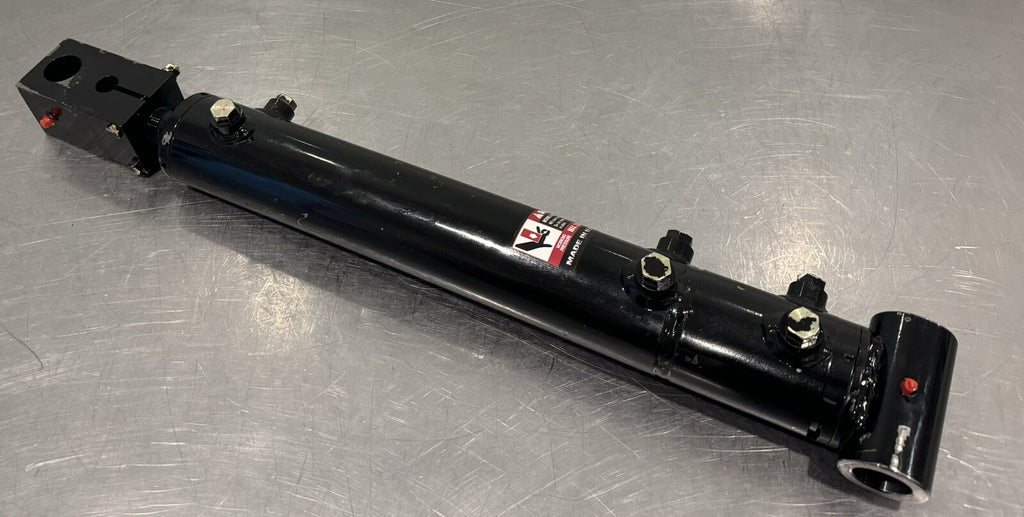 Hydraulic Cylinder 1.5” Rod 3” Bore 6 Port NEW! FREE SHIPPING!
