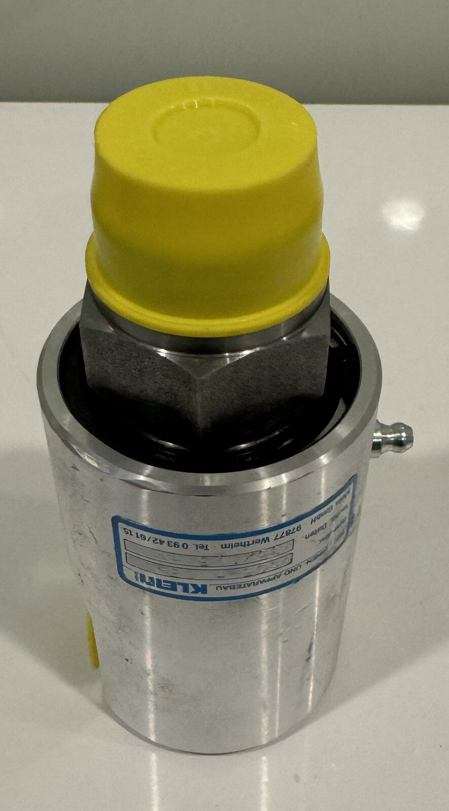 Klein GMBH 6505-L 18-11 M35x1.5 LH Hydraulic Valve Pressure Intensifier NEW!