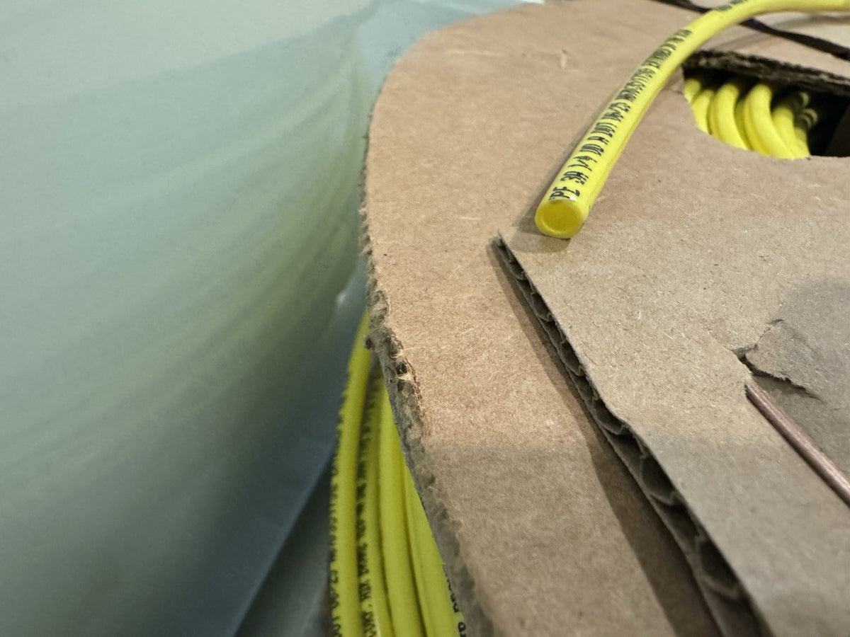 Parker 1120-4A-YEL-1000 Nylon Air Brake Tubing 1000’ Yellow NEW! FREE SHIPPING!