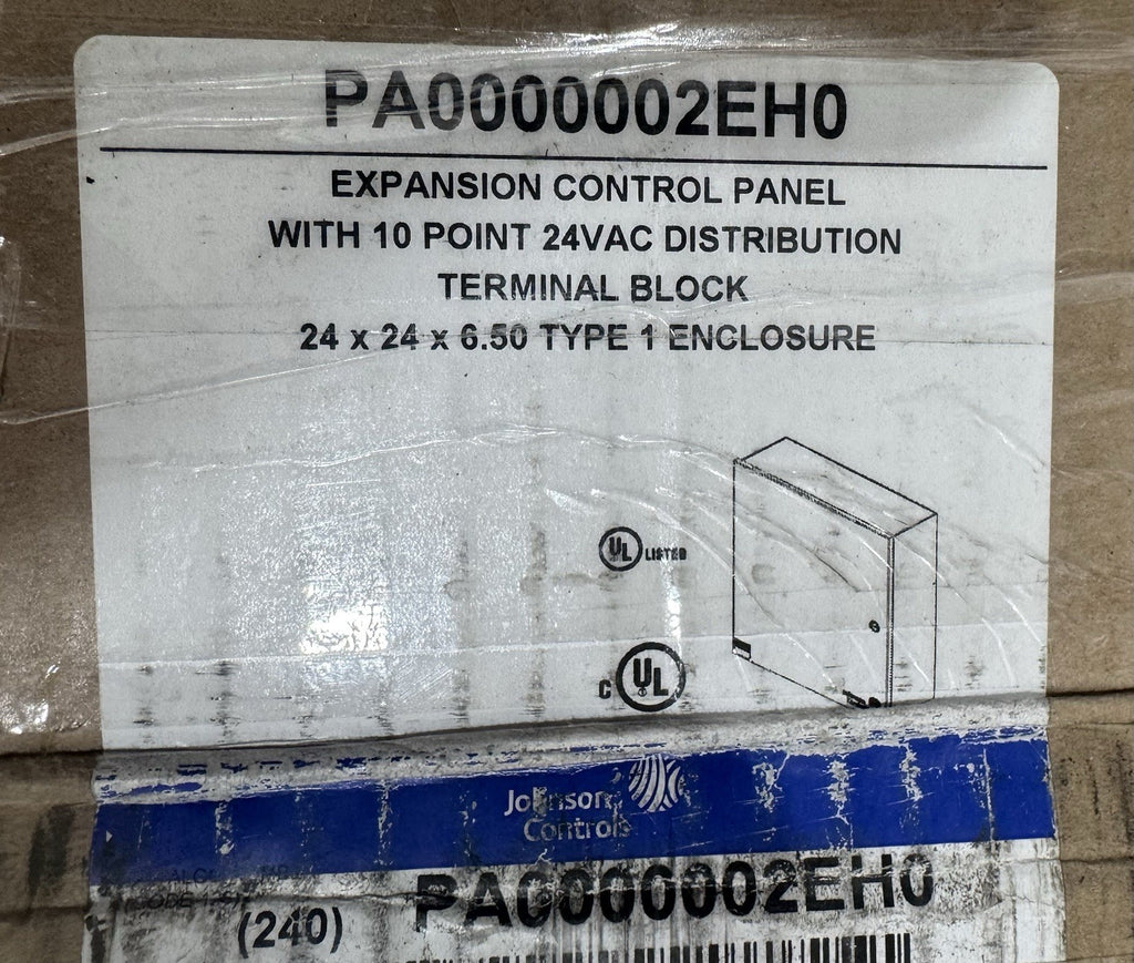 Johnson Controls PA0000002EH0 Power Supply Panel Enclosure NEW IN BOX! DAMAGED!
