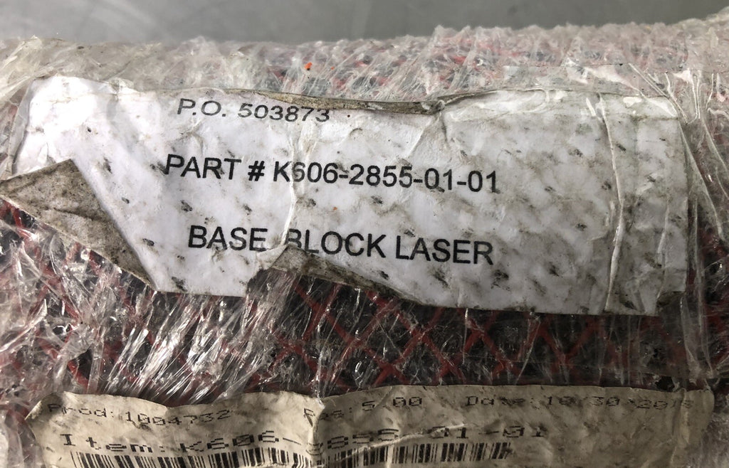 K606-2855-01-01 Base Block Laser Tool Gauge NEW!! FREE SHIPPING!!