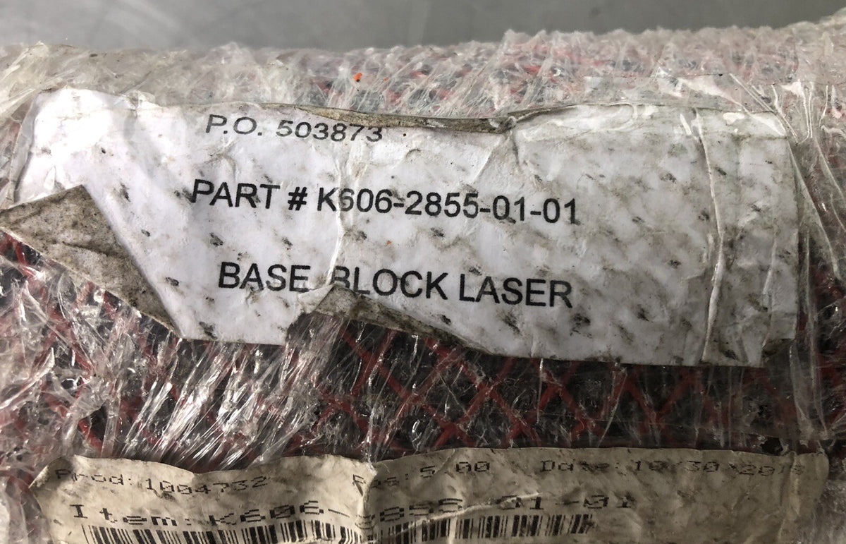 K606-2855-01-01 Base Block Laser Tool Gauge NEW!! FREE SHIPPING!!