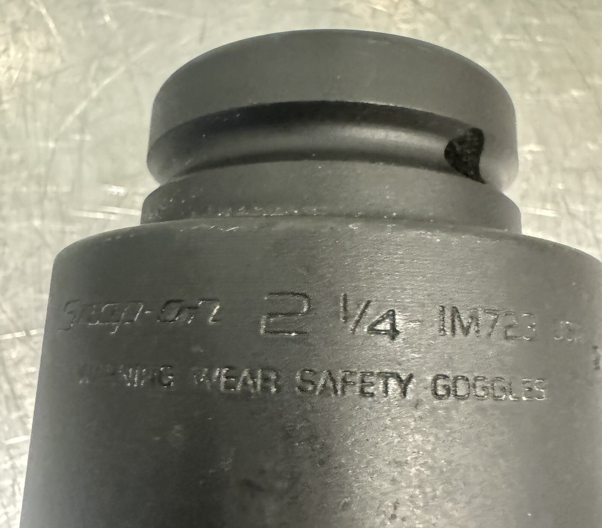 Snap-On IM723 Impact Socket 2-1/4” 6 Point 1” Drive SAE Flank NEW! FREE SHIPPING