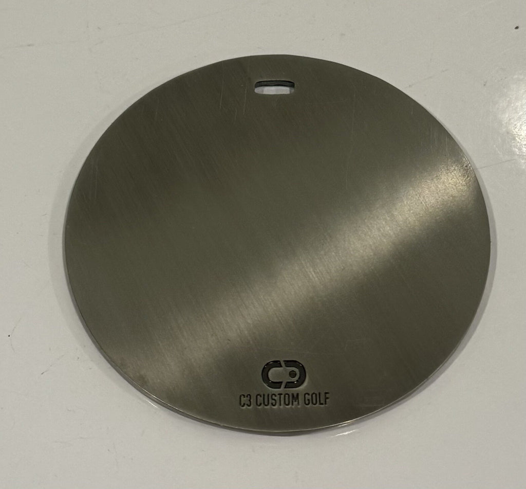 C3 Custom Golf Chiseled Edge Bag Tag Ball Marker NEW! FREE SHIPPING!