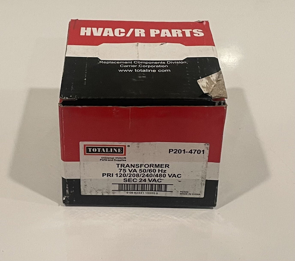Totaline P201-4701 Transformer 75 VA 50/60Hz PRI 120/208/240/480 VAC NEW!!!