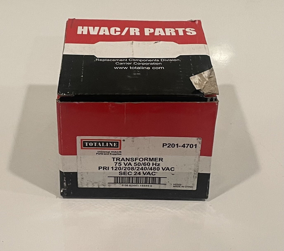 Totaline P201-4701 Transformer 75 VA 50/60Hz PRI 120/208/240/480 VAC NEW!!!