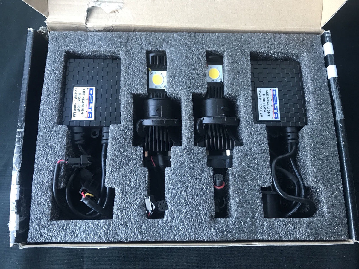 Delta J107268 H13 LED Conversion Kit Jeep Wrangler 2007-17 NEW IN BOX