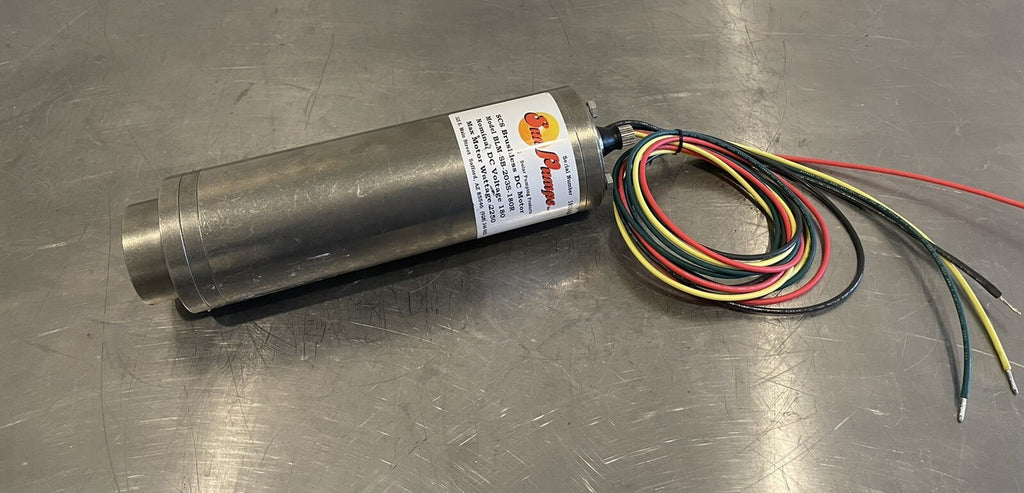 Sun Pumps BLM-SB-203S-180R Brushless Submersible Motor 2HP 180VDC NEW!