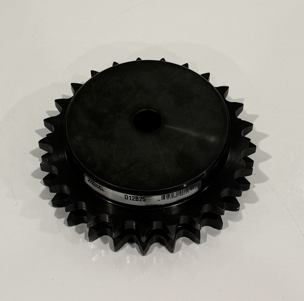 Martin D12B25 Metric Double Roller Chain Sprocket 25 Teeth NEW! FREE SHIPPING!