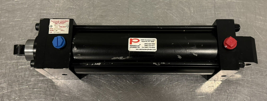 Peninsular SEF5345 Cylinder 3.25 Bore 9” Stroke 250 PSI NEW! FREE SHIPPING!