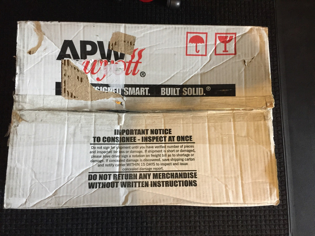 APW Wyott W-3VI Warmer 120V 12" X 20" 21874000 NEW