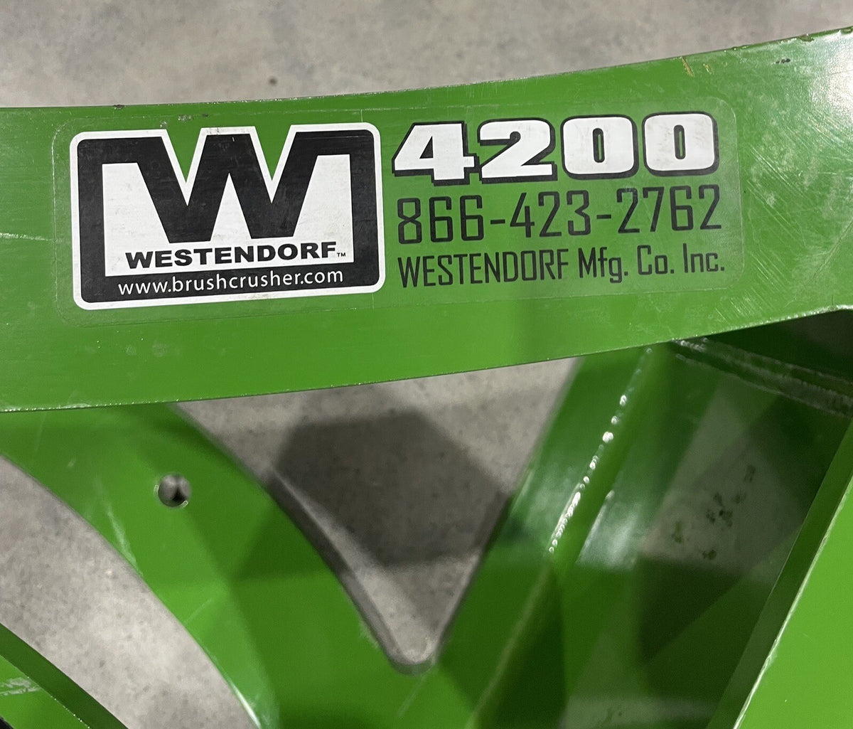 Westendorf Brush Cutter 4200 Tooth Assembly NEW! FREE SHIPPING!