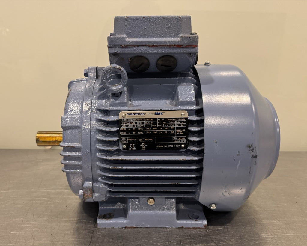 Marathon R324B Motor 5.5HP IP55 4Kw 3600 RPM TCA112M02 NEW! TCA0041AE211GAA009