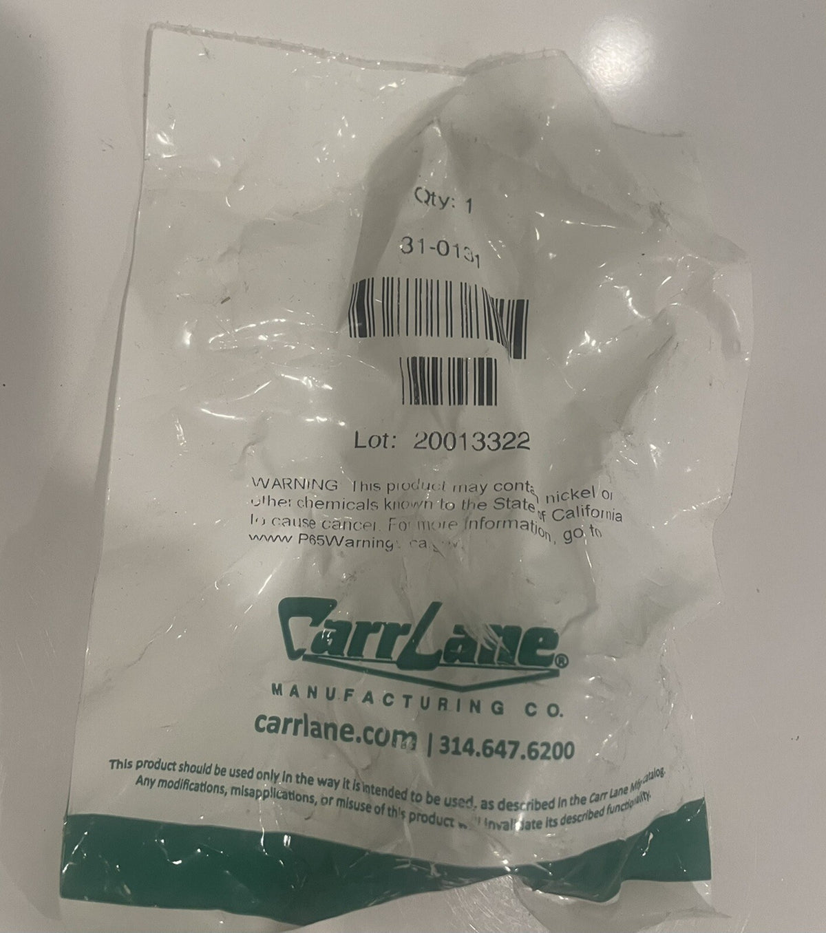 Carr Lane 31-0131 Bushing NEW SEALED! FREE SHIPPING!