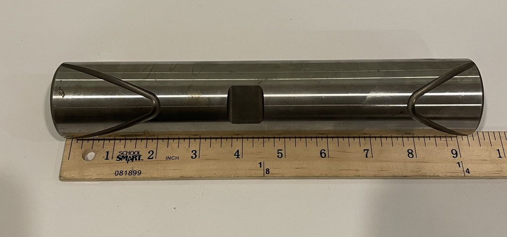 Kaiser Shaft 111865 Pin Grooved Keyed 9” Roughly NEW! FREE SHIPPING!