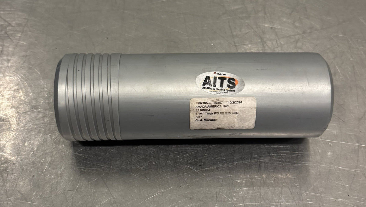 Amada ZA100484 1-1/4” Thick F/D RD CTS W/ ID Set S100484-03390 Turret Punch NEW!