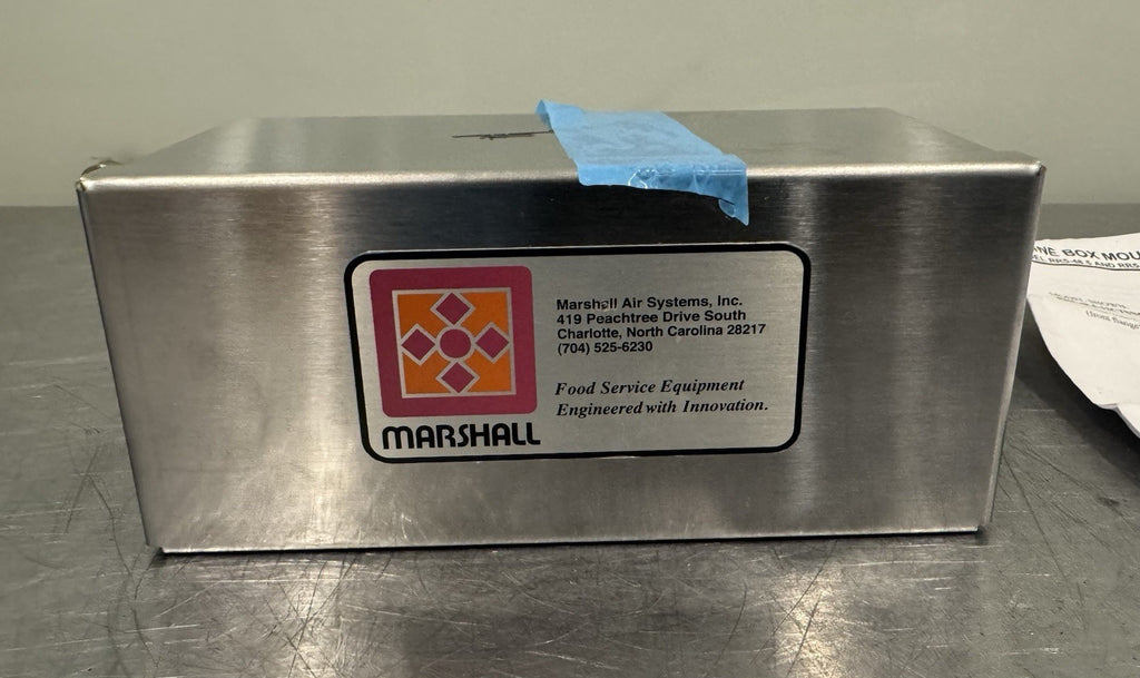 Marshall Air Systems 195000 Fry Dump Station Inline Control RR5-48.5 RR5-42 NEW!