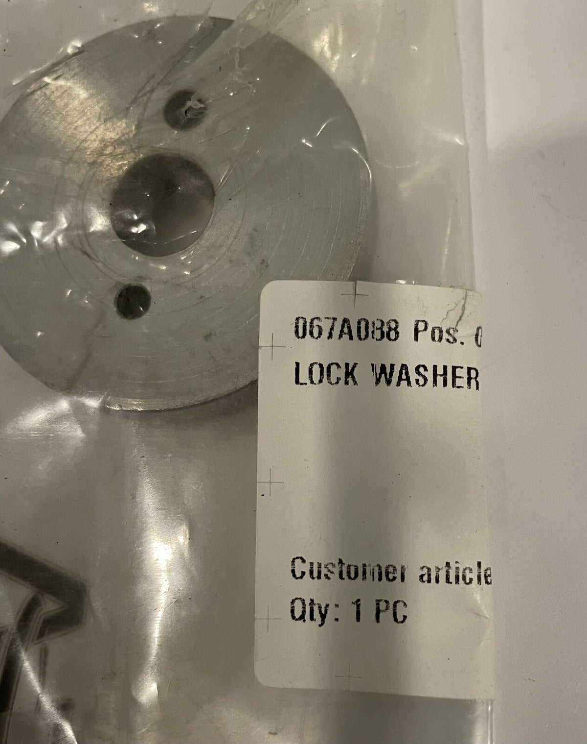 GEA Westfalia 067A088 Lock Washer NEW! FREE SHIPPING!