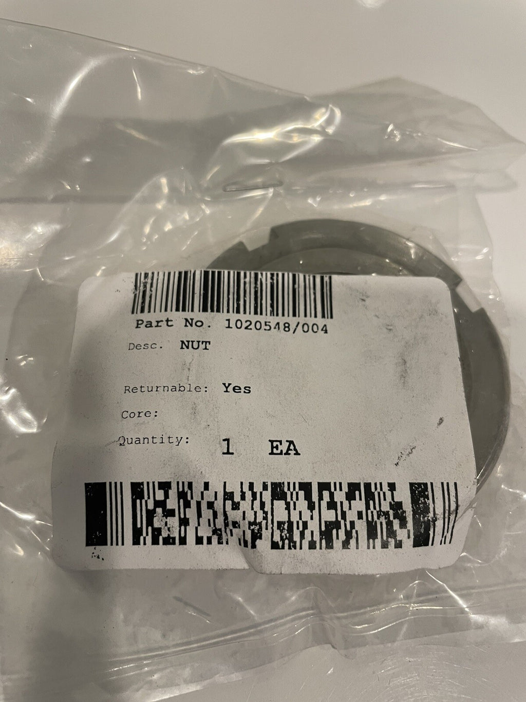 Raymond 1020548-004 Clamp Nut 1020548/004 NEW! FREE SHIPPING!