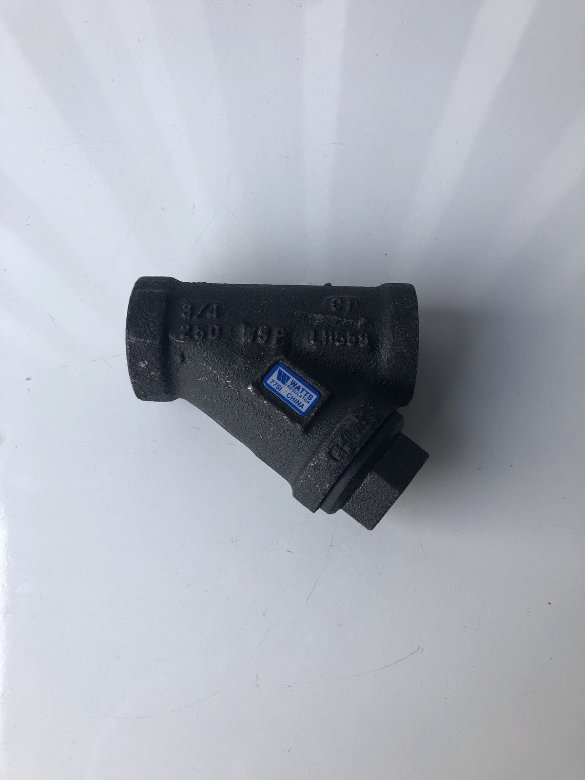 Watts 77SI 3/4" Wye Pattern Threaded Strainer Valve NEW FREE SHIPPING!!!