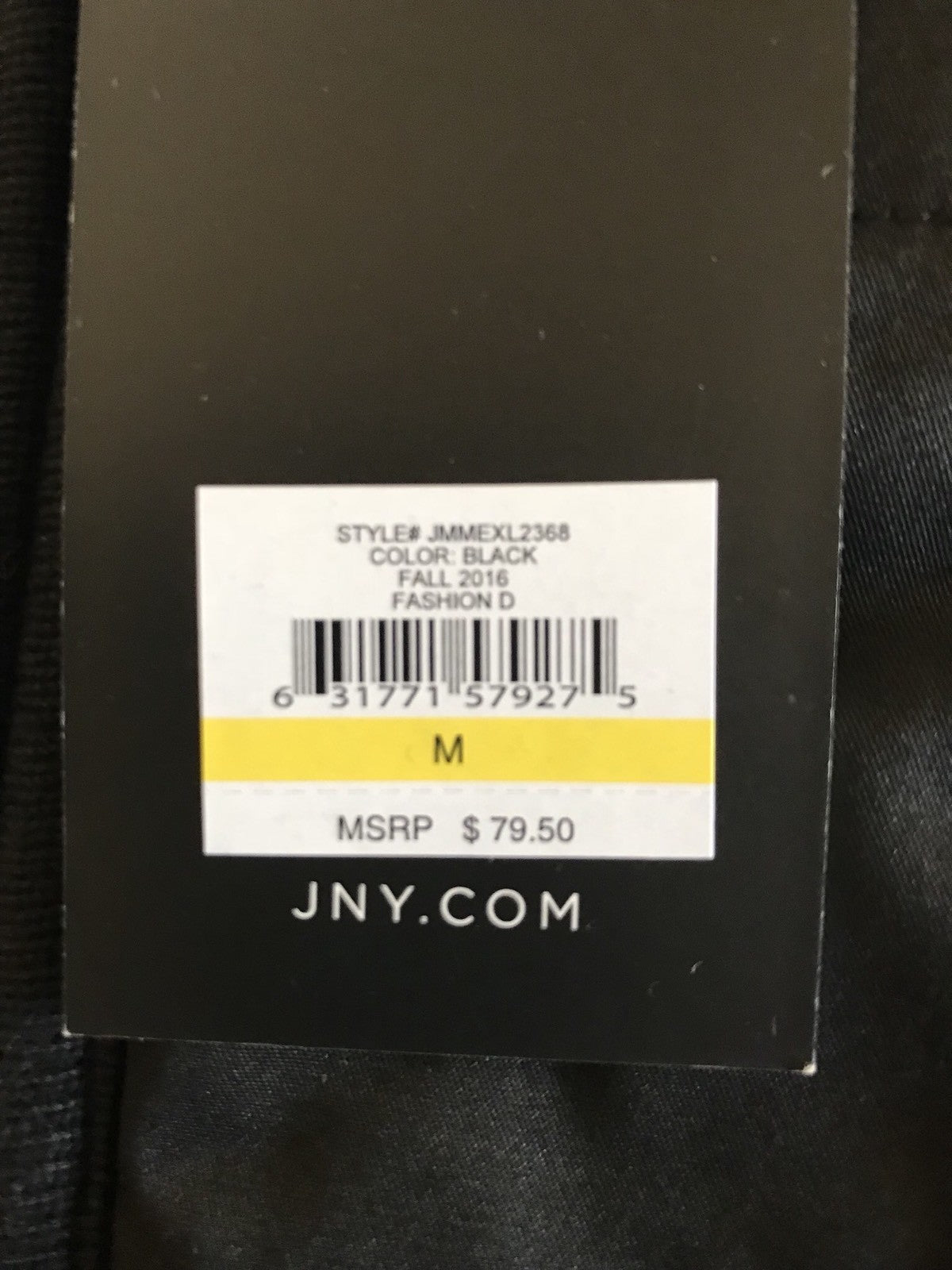Jones New York Zip Front Quilted Vest Black NEW WITH TAGS! FREE SHIPPING!