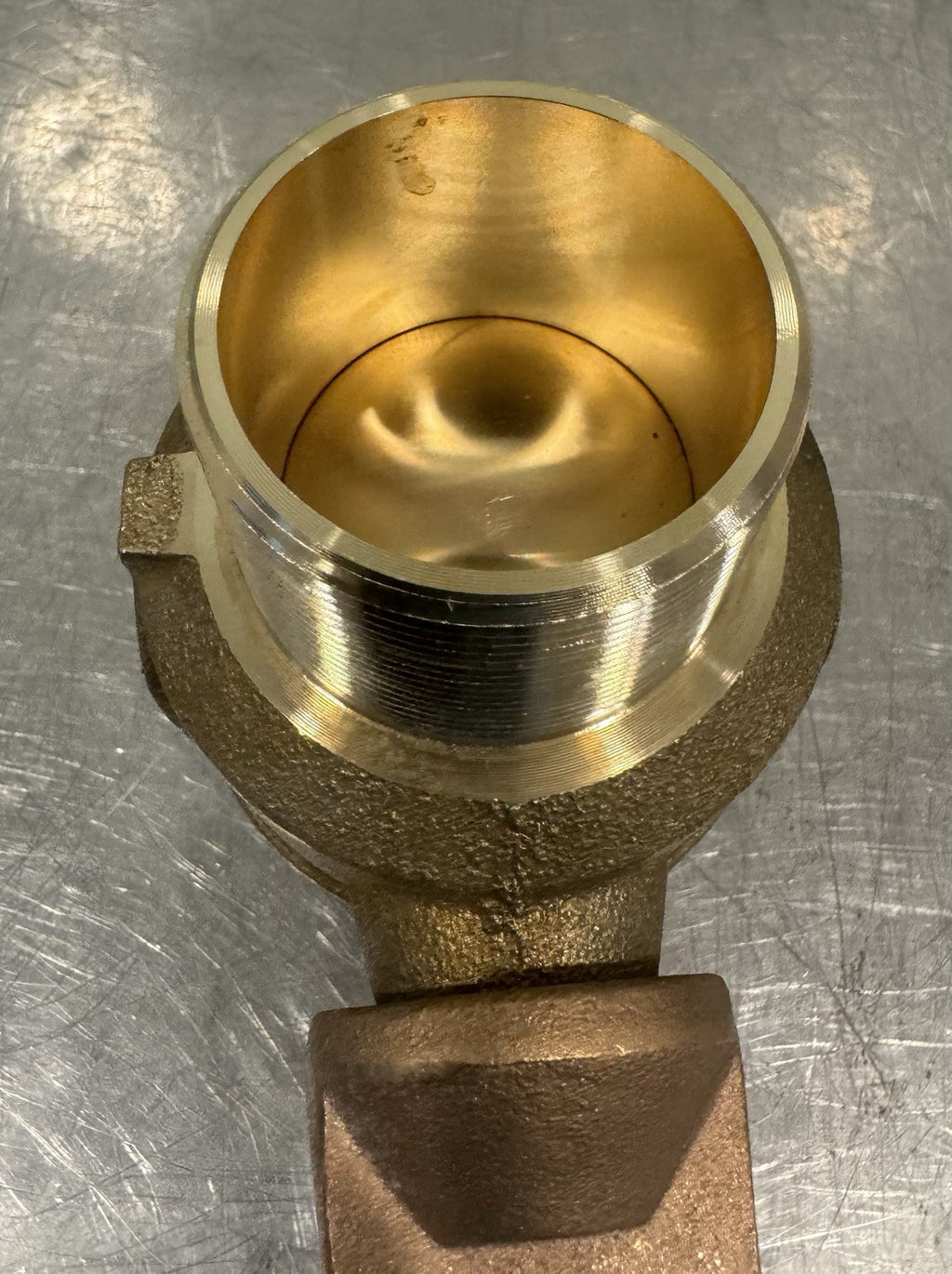 Mueller 2” Curb Valve Brass Threaded Male NEW! FREE SHIPPING!